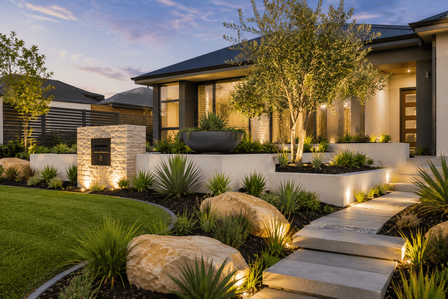 Landscape Installation service in Adelaide by Nomadic Home and Garden