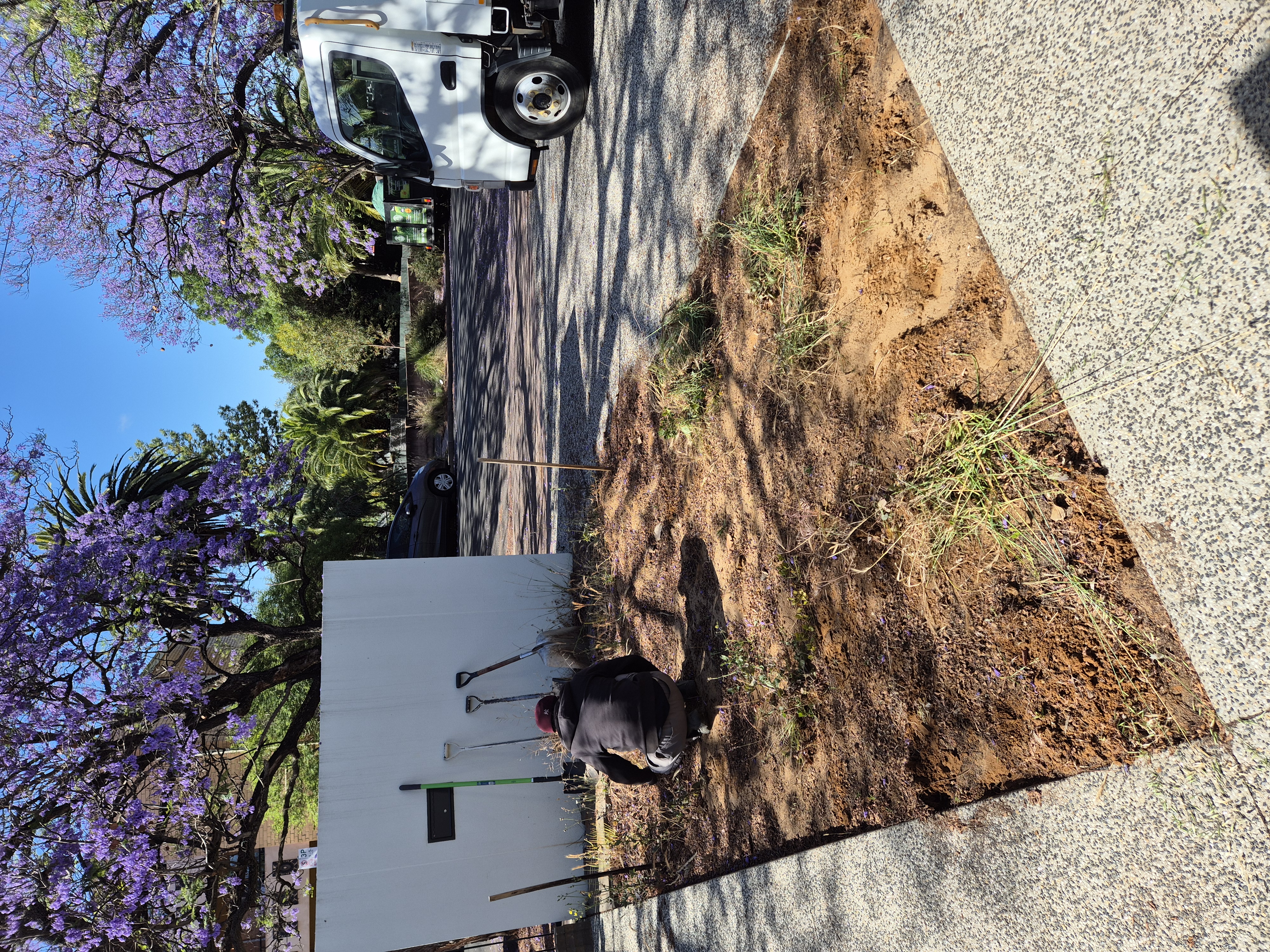 Site cleaning — build stage 01, Adelaide