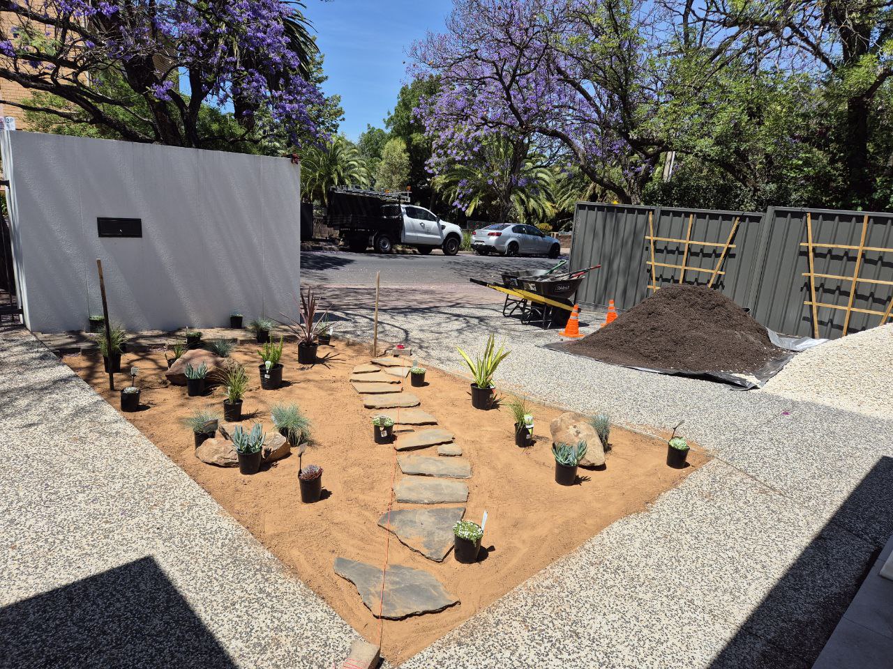 Planting — build stage 04, Adelaide