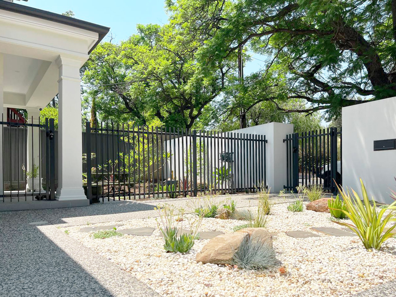 A completed Nomadic Home & Garden landscape transformation in Adelaide